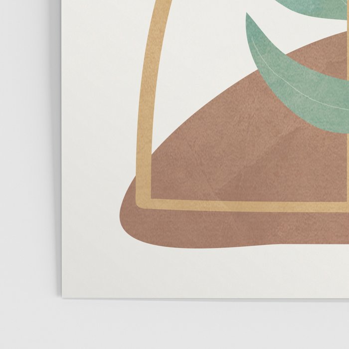 Abstract Rock Geometry 08 Poster Gallery Image 3