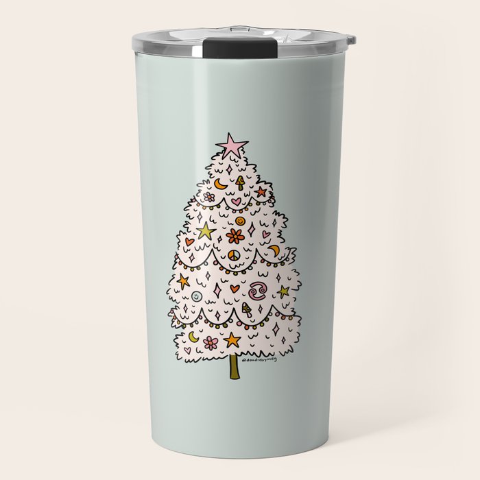 Cancer Tree Travel Mug Gallery Image 1