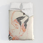 Cocorico cover 1900 Two Pink Flamingos Comforter Gallery Image 6