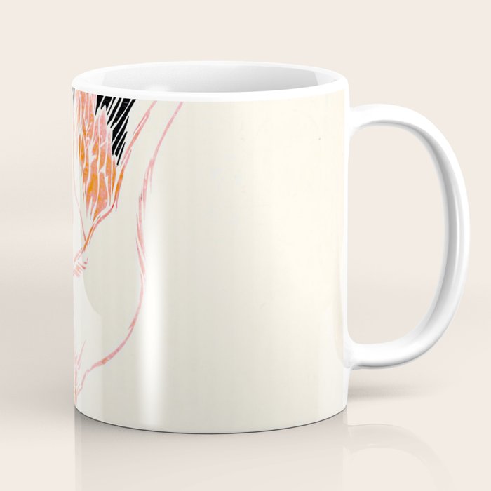 Cocorico cover 1900 Two Pink Flamingos Coffee Mug Gallery Image 1