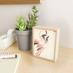 Cocorico cover 1900 Two Pink Flamingos Mini Art Print Gallery Image 2