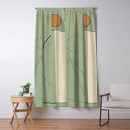 Geometric Shapes 6 Window Curtain Gallery Image 5