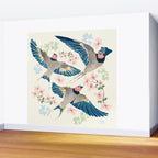 Swallows New Beginning II Wall Mural Gallery Image 2