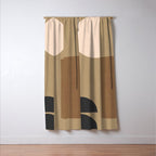 Minimal Geometric 34 Window Curtain Gallery Image 3