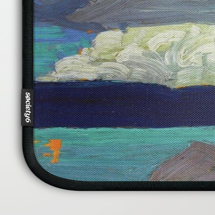 Tom Thomson Clouds ("The Zeppelins") 1915 Canadian Landscape Artist Laptop Sleeve Gallery Image 3