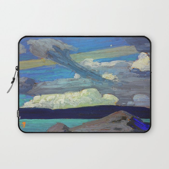Tom Thomson Clouds ("The Zeppelins") 1915 Canadian Landscape Artist Laptop Sleeve Gallery Image 1