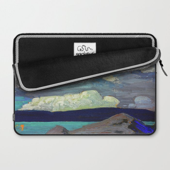 Tom Thomson Clouds ("The Zeppelins") 1915 Canadian Landscape Artist Laptop Sleeve Gallery Image 2