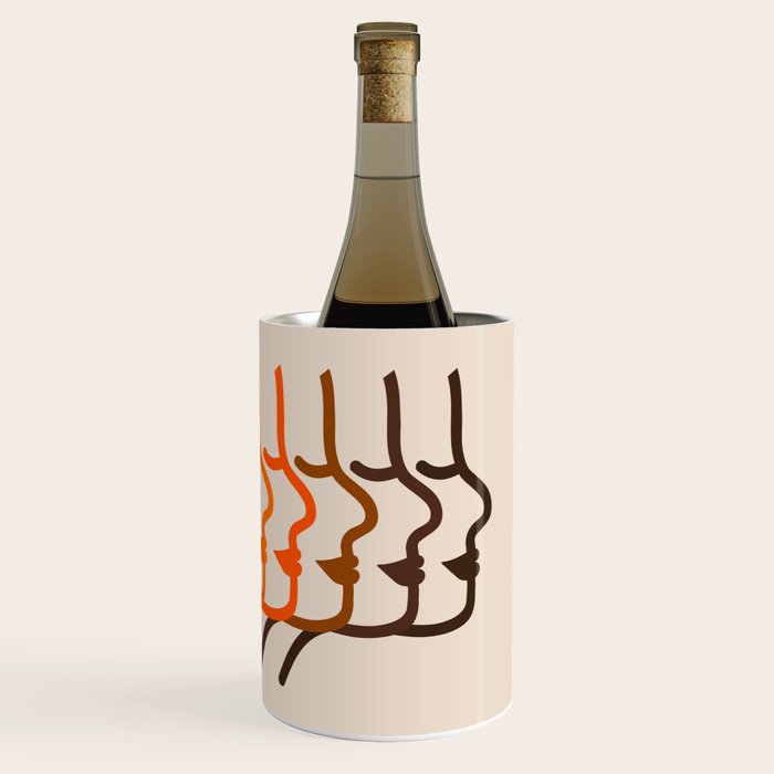 Golden Silhouettes Wine Chiller Gallery Image 3