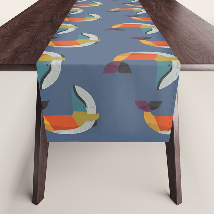 Blue Whale Table Runner Gallery Image 1
