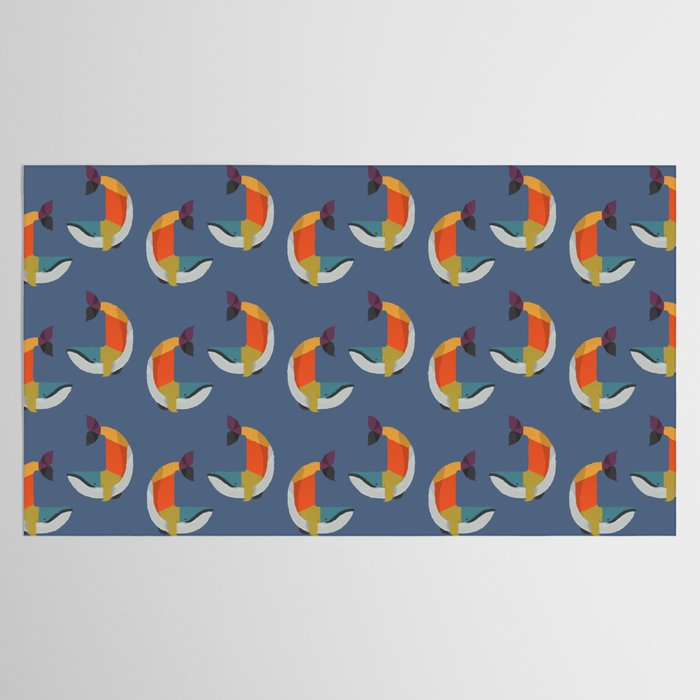 Blue Whale Tablecloth Gallery Image 2