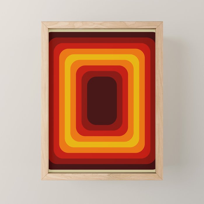 Retro Design 01 Mini Art Print Gallery Image 1