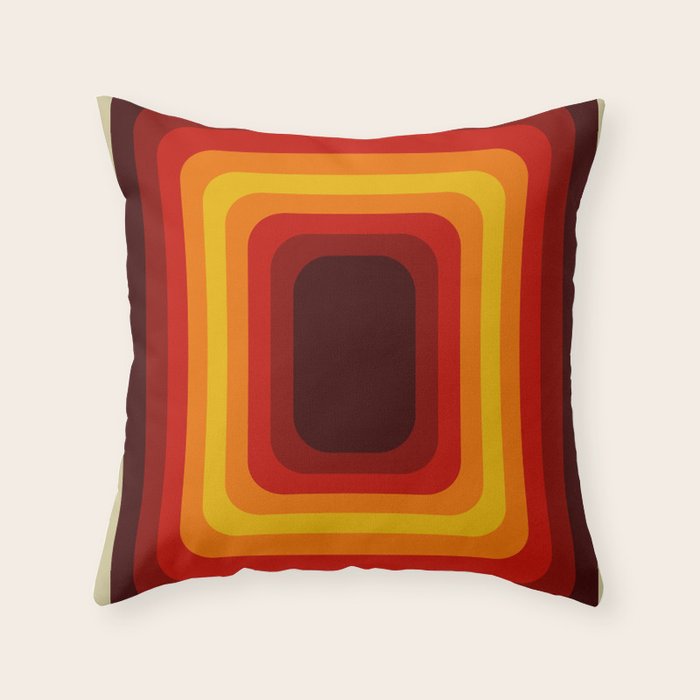 Retro Design 01 Throw Pillow Gallery Image 6