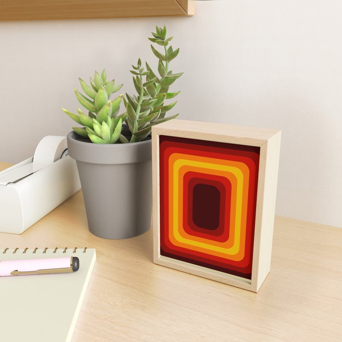 Retro Design 01 Mini Art Print Gallery Image 2