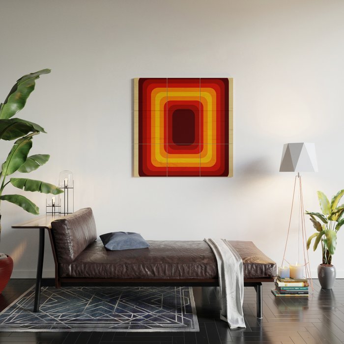 Retro Design 01 Wood Wall Art Gallery Image 2