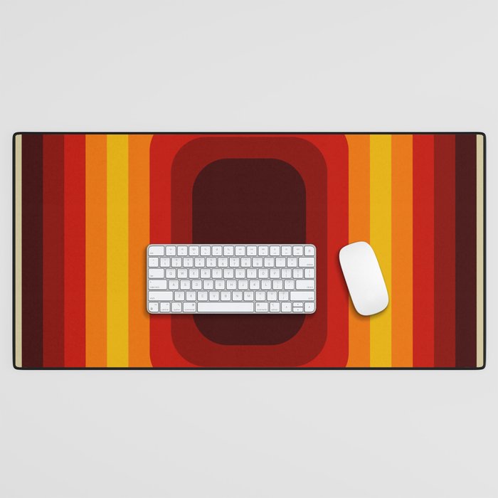 Retro Design 01 Desk Mat Gallery Image 1