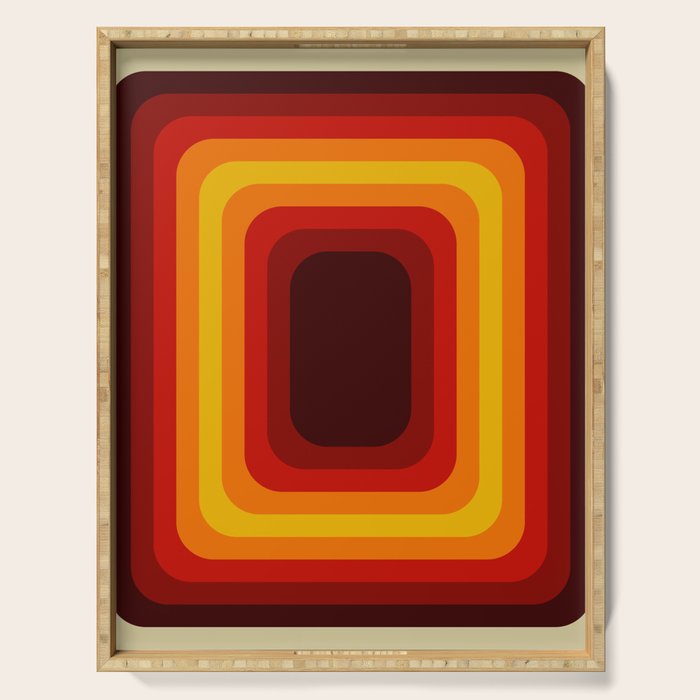 Retro Design 01 Serving Tray Gallery Image 1
