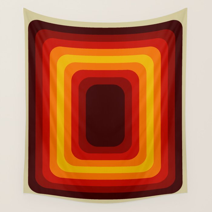 Retro Design 01 Wall Tapestry Gallery Image 1