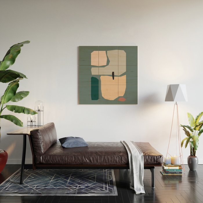 // Shape study #20 Wood Wall Art Gallery Image 2