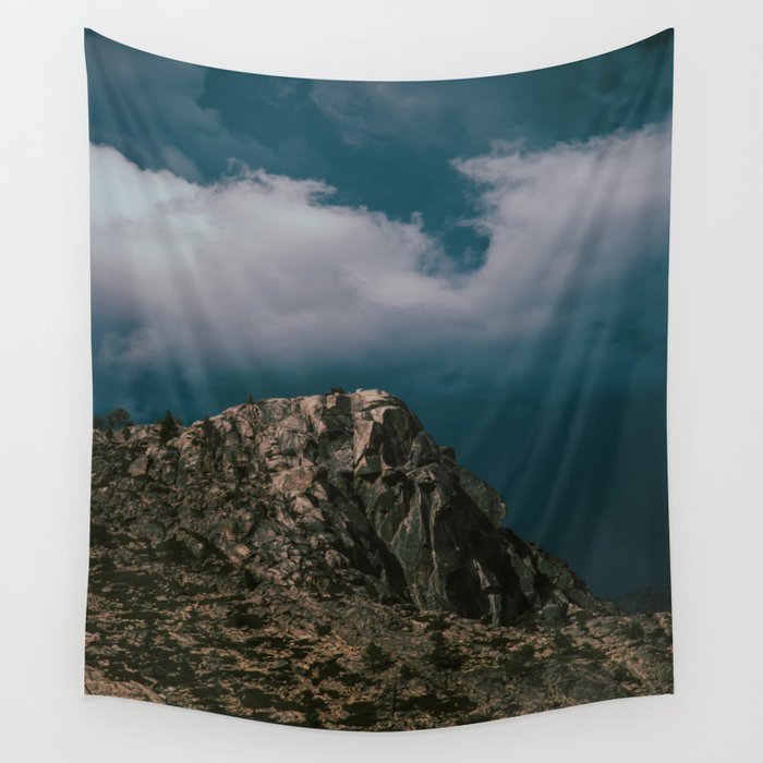 Rocky Donner Pass Wall Tapestry Gallery Image 1