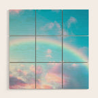 Candy Clouds - California Storm Wood Wall Art Gallery Image 1