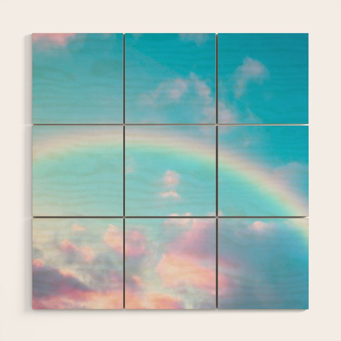 Candy Clouds - California Storm Wood Wall Art Gallery Image 1
