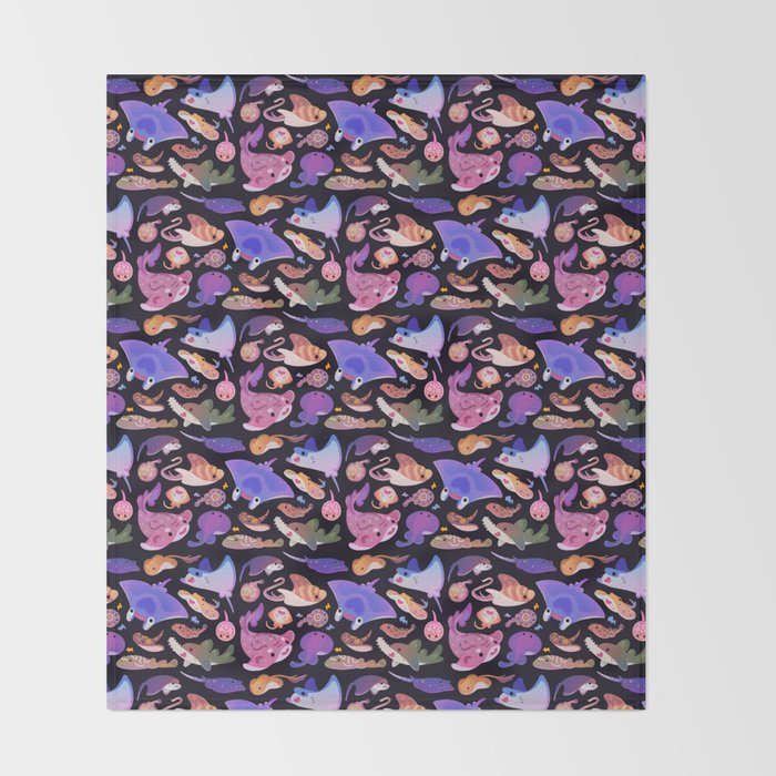 Ray day 2 Throw Blanket Gallery Image 2