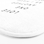 Love One Another As I Have Loved You John 13 34 Bible Verse Scripture Wall Art Christian Quote Bath Mat Gallery Image 3