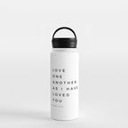 Love One Another As I Have Loved You John 13 34 Bible Verse Scripture Wall Art Christian Quote Water Bottle Gallery Image 3