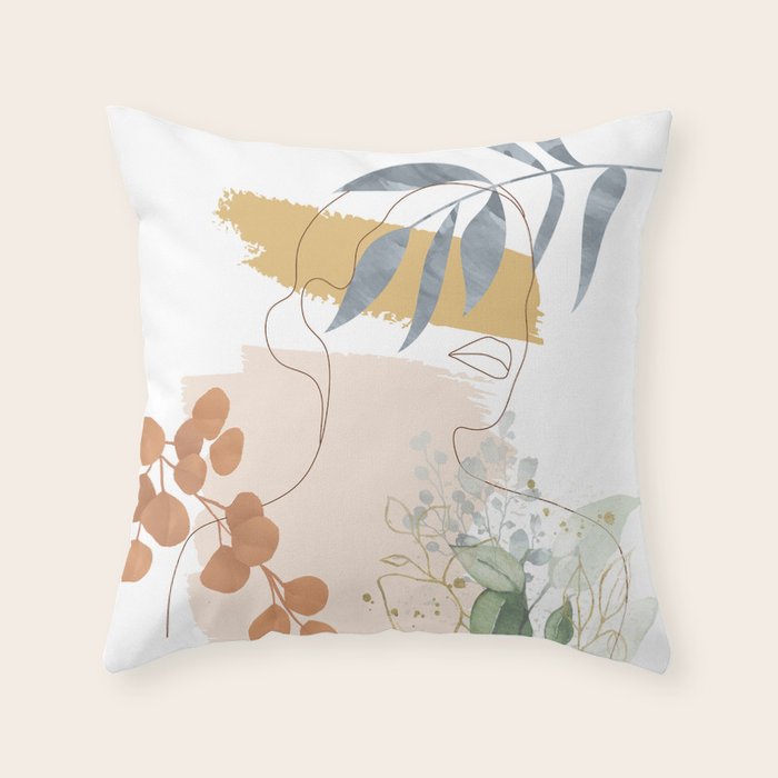 Line in Nature II Throw Pillow Gallery Image 6