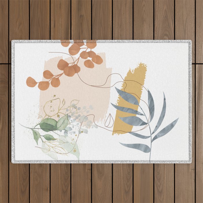 Line in Nature II Outdoor Rug Gallery Image 1