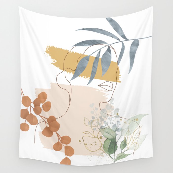 Line in Nature II Wall Tapestry Gallery Image 1