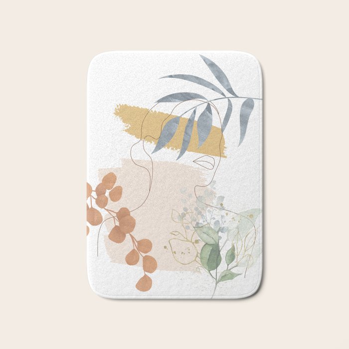 Line in Nature II Bath Mat Gallery Image 1