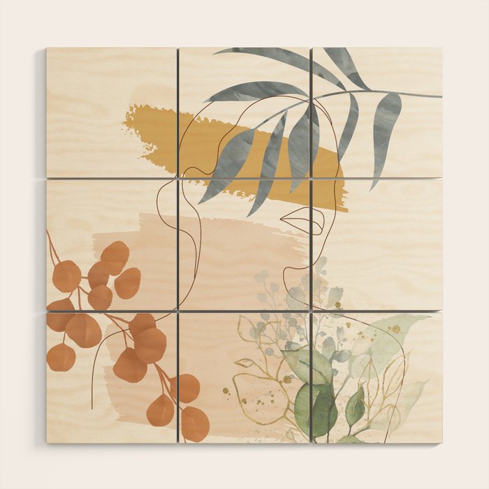 Line in Nature II Wood Wall Art Gallery Image 1