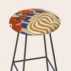 Holiday Stripe flower vase Stool Gallery Image 2