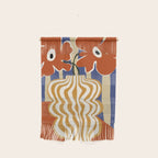 Holiday Stripe flower vase Wall Hanging Gallery Image 1