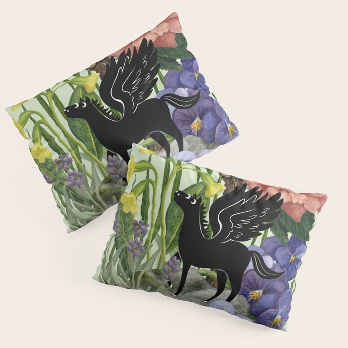 Tiny Pegasus Pillow Sham Gallery Image 3