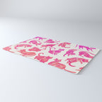 Cat Positions - Pink OmbrÃ© Palette Rug Gallery Image 3
