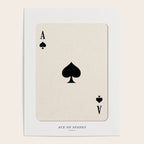 Ace of Spades Playing Card Art Print Trendy Poster Gallery Image 4