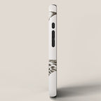 PORTRAIT /Woman with flower and butterflies iPhone Case Gallery Image 2