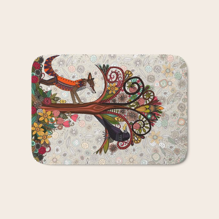 fox and crow Bath Mat Gallery Image 1