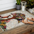 fox and crow Outdoor Rug Gallery Image 2