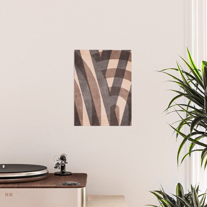 ABSTRACT ALPHABET / Decorative M Poster Gallery Image 2