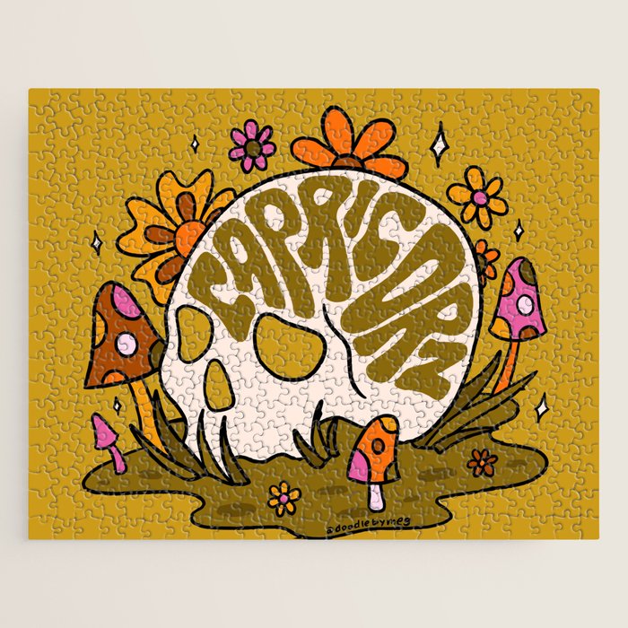 Capricorn Skull Jigsaw Puzzle Gallery Image 1