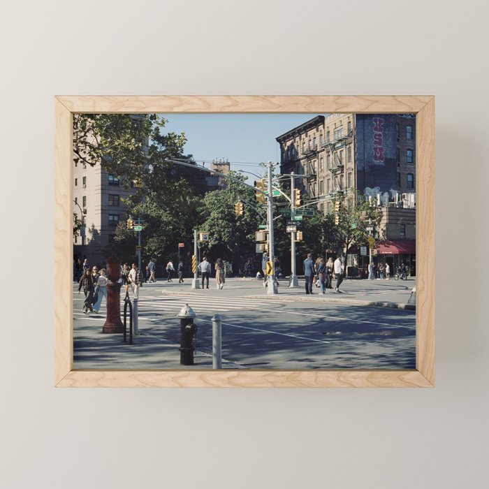 West Village Streets, New York City | 35mm Film Photography Mini Art Print Gallery Image 1