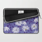 Very peri chrysanthemums Laptop Sleeve Gallery Image 2
