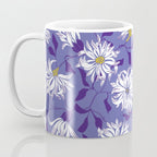 Very peri chrysanthemums Coffee Mug Gallery Image 3