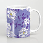 Very peri chrysanthemums Coffee Mug Gallery Image 1