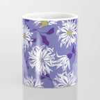 Very peri chrysanthemums Coffee Mug Gallery Image 4