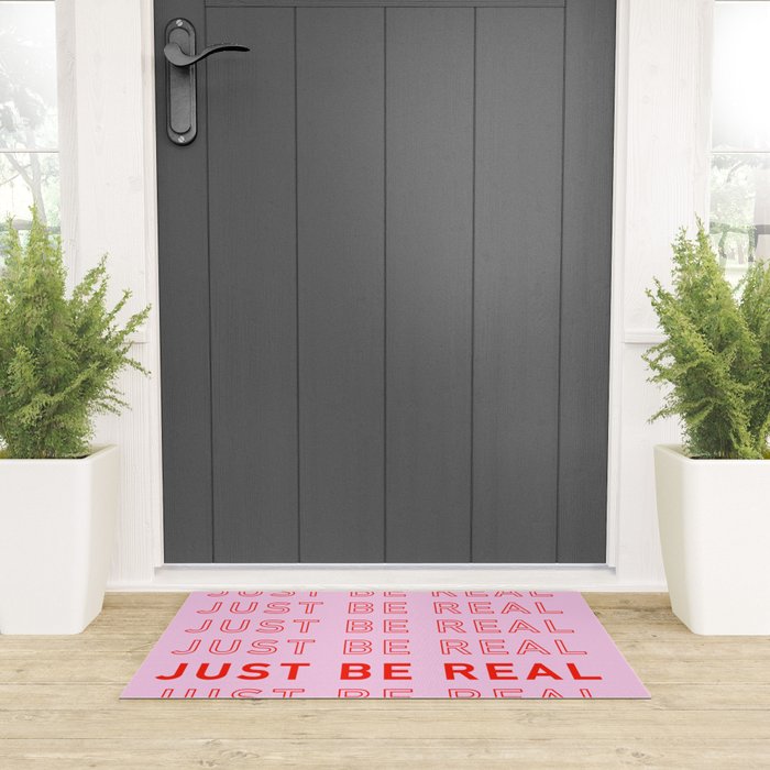 Just Be Real Welcome Mat Gallery Image 3