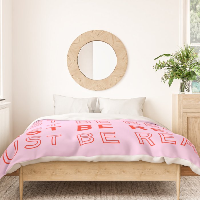 Just Be Real Duvet Cover Gallery Image 3
